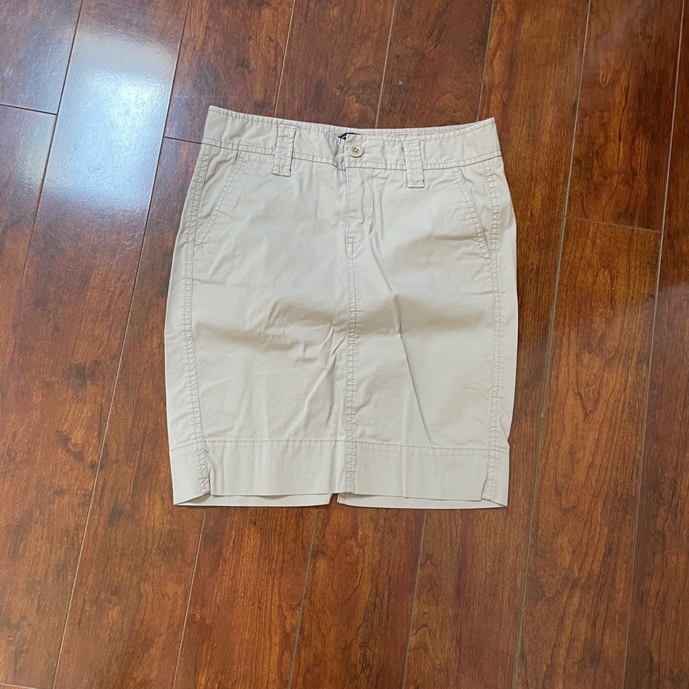 Gap pencil khaki skirt
